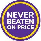 Never Beaten On Price logo